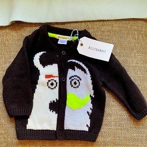 NWT Billybandit boys cardigan - 9m